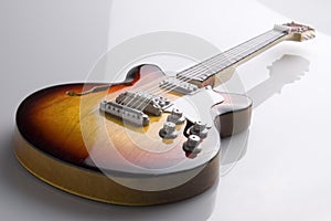 Isolated model guitar epiphone casino photo