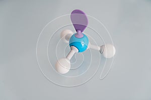 Isolated molecular model of ammonia