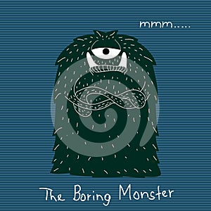 Isolated monster sketch