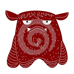 Isolated monster sketch