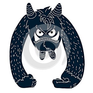 Isolated monster sketch