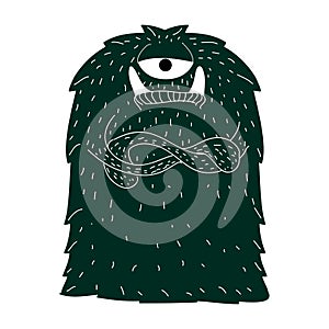 Isolated monster sketch