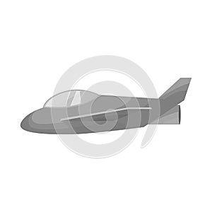 Isolated object of airplane and air logo. Collection of airplane and jet vector icon for stock.