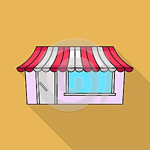 Isolated object of bookstore and shop symbol. Set of bookstore and mini stock symbol for web.