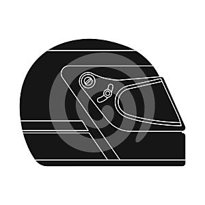 Isolated object of car and rally sign. Collection of car and race vector icon for stock.