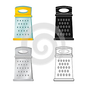 Isolated object of kitchen and cook symbol. Set of kitchen and appliance vector icon for stock.