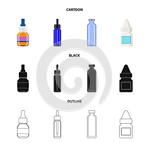 Isolated object of retail and healthcare icon. Set of retail and wellness stock vector illustration.