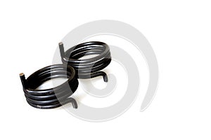 Isolated objects, couple of springs