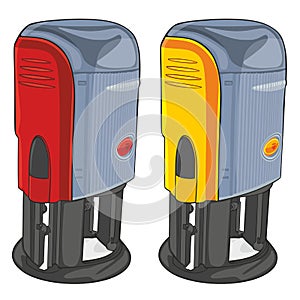 Isolated office stampers