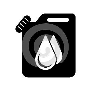 Isolated oil galloon container icon