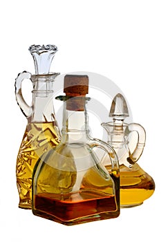 Aceite a vinagre botellas 