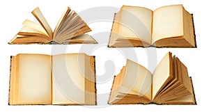 Isolated old books