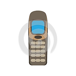 Isolated old cellphone icon