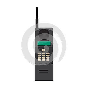 Isolated old cellphone icon