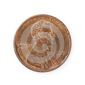 Isolated Penny