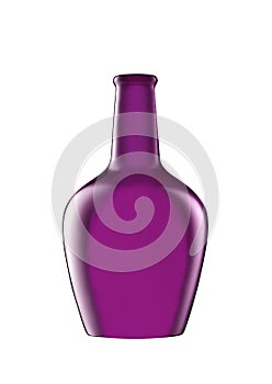 Isolated perfume bottle