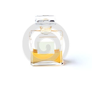 Isolated perfume bottle.