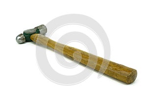 Isolated photo of a small hammer