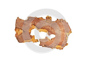 isolated pieces of pine bark