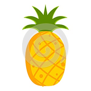 Isolated pineapple icon