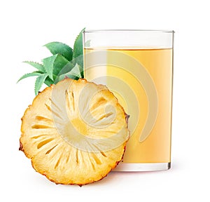 Isolated pineapple juice