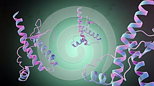 Isolated prions in the dark background