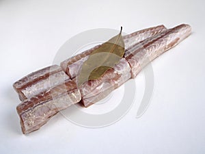 Isolated raw dogfish