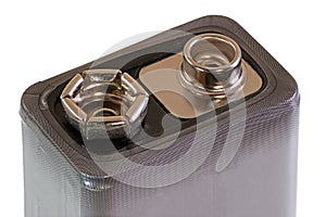 Isolated rechargable battery block