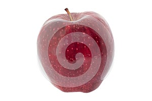 Isolated red apple