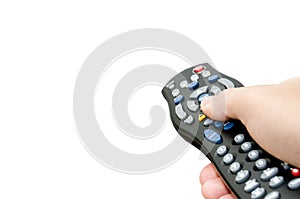 Isolated remote control with copy space
