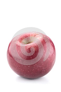Isolated ripe red apple
