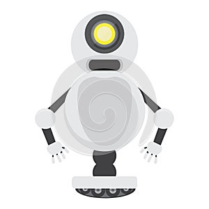 Isolated robot toy - Vector