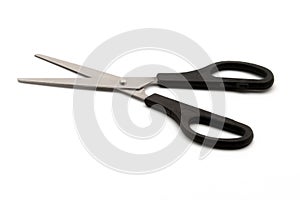 Isolated scissors on white background