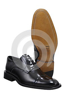 Isolated shoes with clipping path