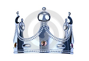 Silwer king crown photo