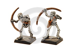 Isolated Skeleton Miniatures