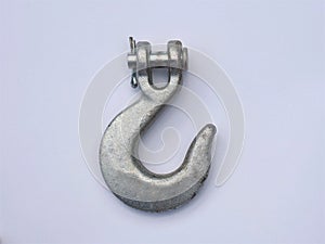 Isolated slip hook on white background