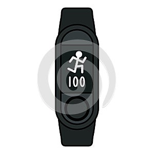 Isolated smart watch vector design