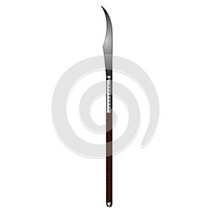 Isolated spear illustration