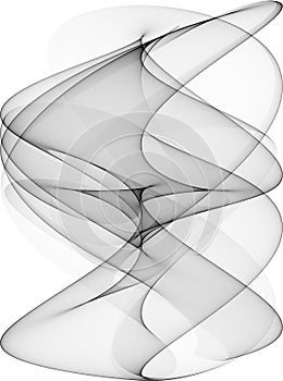 Isolated Spinning Spiral Lines