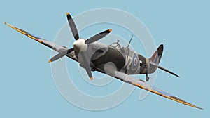 Isolated Spitfire