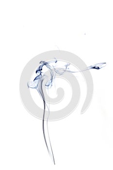 Isolated steam. Blur steam mist cloud, abstract fog or black smoke isolated on white background. Abstract of steam with