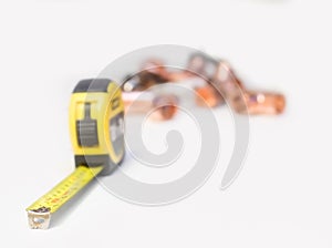 Isolated Tape Measure