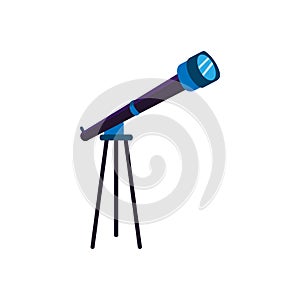 Isolated telescope icon