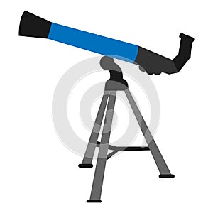 Isolated telescope icon