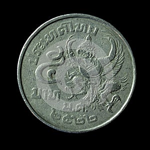 Isolated Thailand 5 Baht - Rama IX (1977), reverse