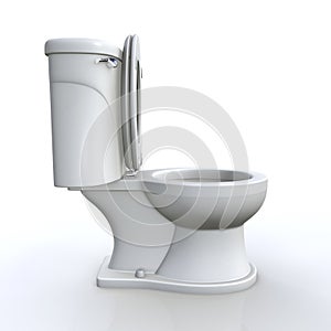 Isolated toilet