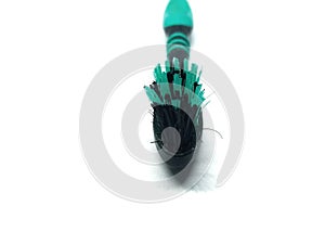 Isolated Toothbrush on White Background photo