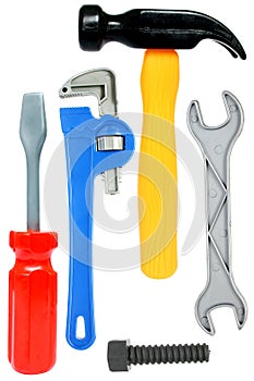 Isolated Toy Toolkit