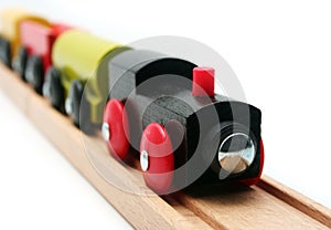 Isolated Toy Train